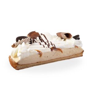 Halve caramelvlaai