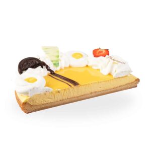 Halve advocaatvlaai